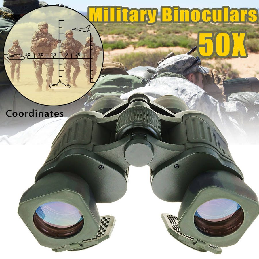 50X50 Outdoor Tactical Binoculars HD Match Coordinates Low Light Level Night Vision Telescope