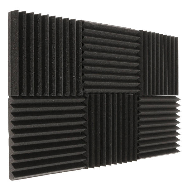 0x30x5CM Soundproofing Acoustic Wedge Foam Tiles Wall Panels