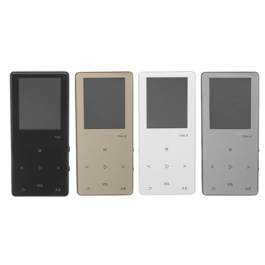 T580 Bluetooth HIFI MP3 MP4 Player 4-256GB Recording Pen Touch Button Suppor
