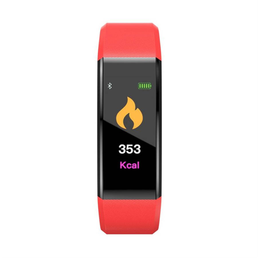 Fitness Tracker Smartwatch Color Screen Smart Watch Waterproof Blood Pressure Monitor