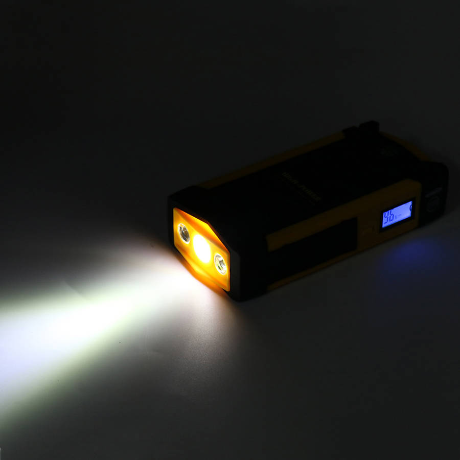 4USB Car Jump Starter 82800mAh Jump Starter Battery Pack Portable Boaster Po