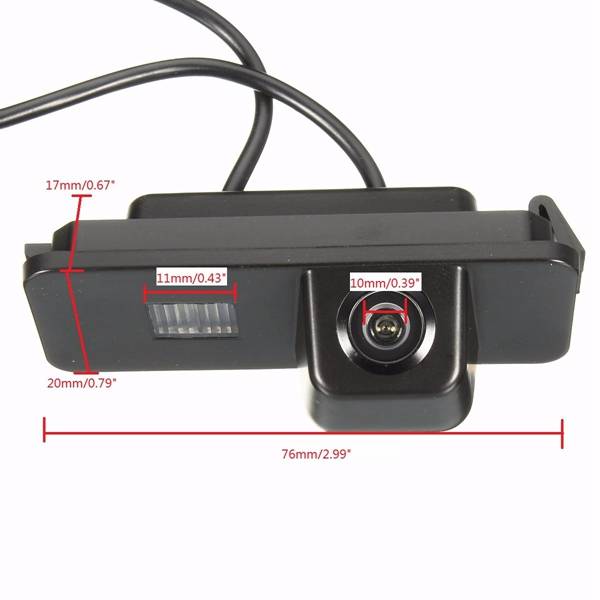 Car Reversing Rear View Camera for VW Polo 2C Bora Golf MK4 MK5 MK6 Beetle Leon