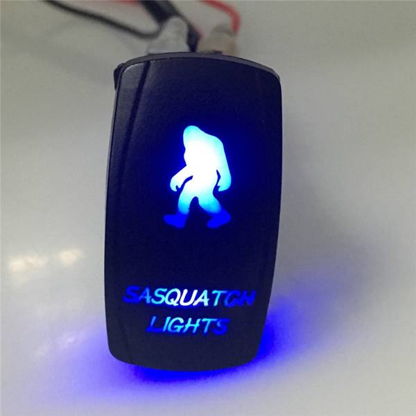 Laser Engraving Switch Modification for Jeep RV SUV Motorcycle Boat Yacht