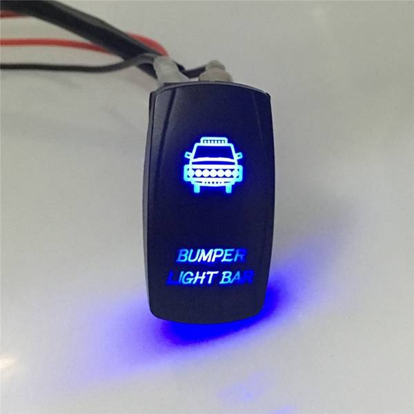 Laser Engraving Switch Modification for Jeep RV SUV Motorcycle Boat Yacht