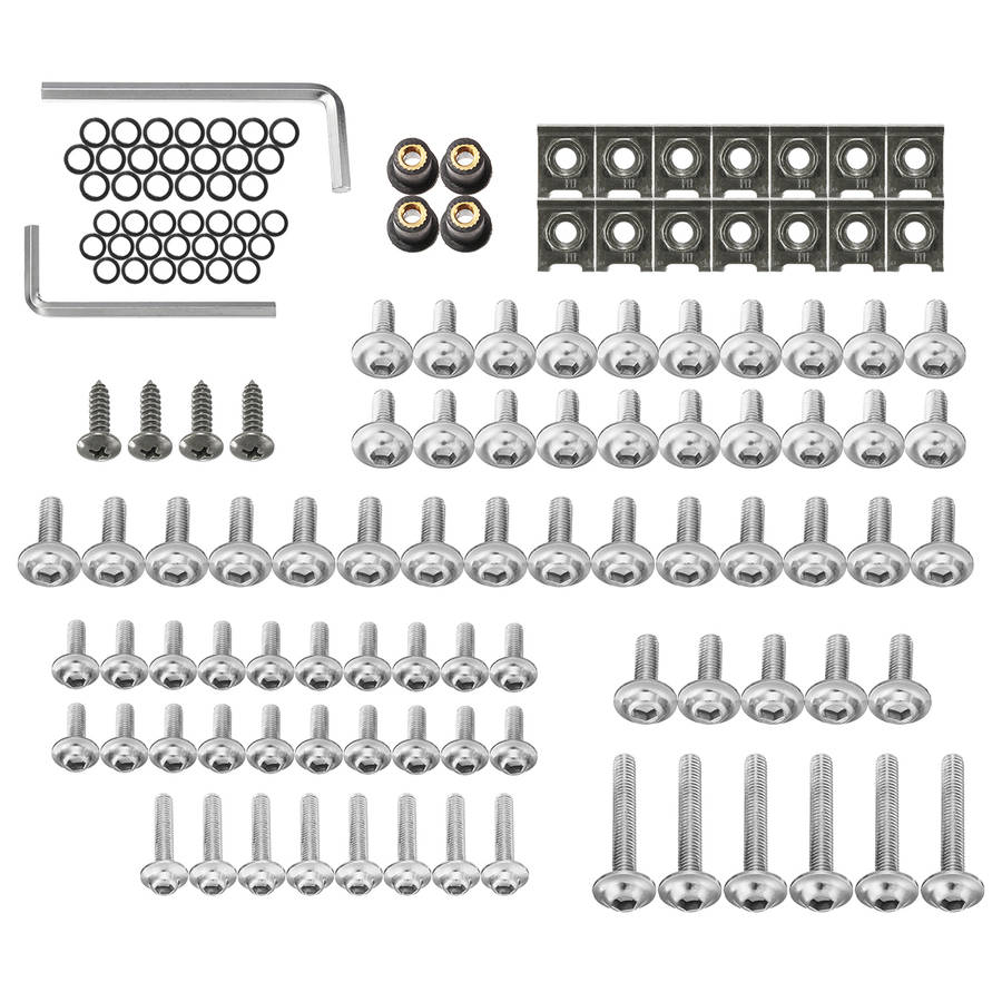 Fairing Bolt Kit Fastener Clip Screw Nut For Sportbikes Motorcycle