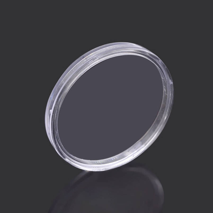 20pcs Round Coins Capsules Holders Portable Storage Box Cases Box Container Display