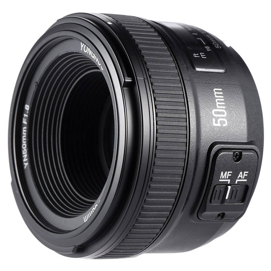 Yongnuo YN-50mm F1.8 Large Aperture Auto Focus Lens for Nikon DSLR Camera