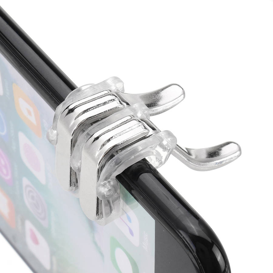 Game Controller Shooter Gaming Six Finger Aiming Fire Trigger Button Handle L1R1 for PUBG Mobile