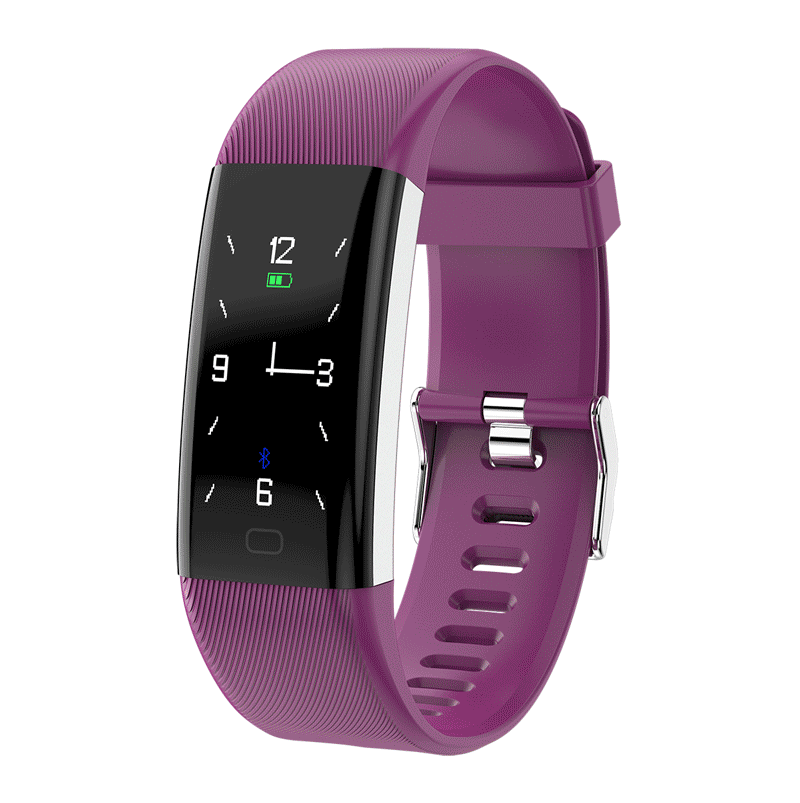 Color Screen Heart Rate Monitor Sport Pedometer Smart Watch