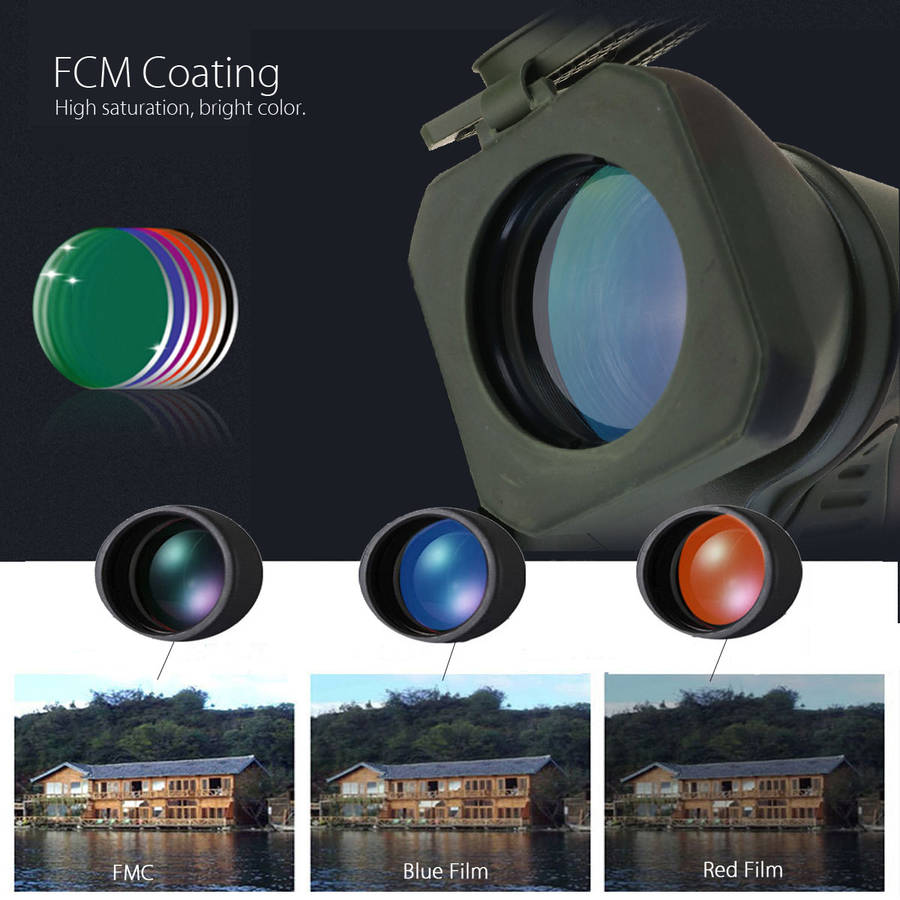 50X50 Outdoor Tactical Binoculars HD Match Coordinates Low Light Level Night Vision Telescope