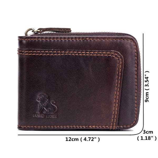 13 Card Slots RFID Blocking Secure Leather Wallet