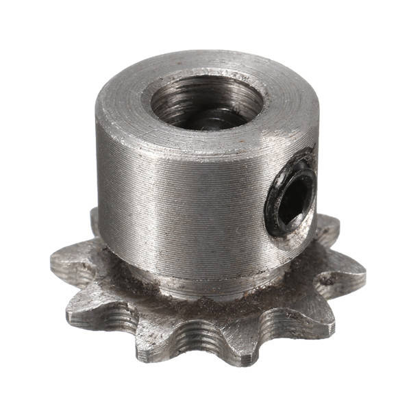 8mm Bore 10 Teeth Metal Gear Motor Roller Chain Drive Sprocket