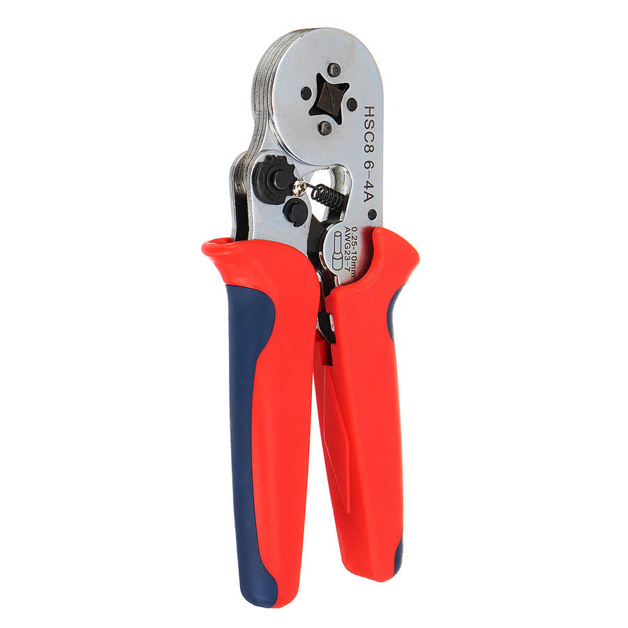 1500Pcs Wire Connector Terminal Bootlace Ferrule Crimper Kit with Ratchet Crimping Tool 0.25-10mm