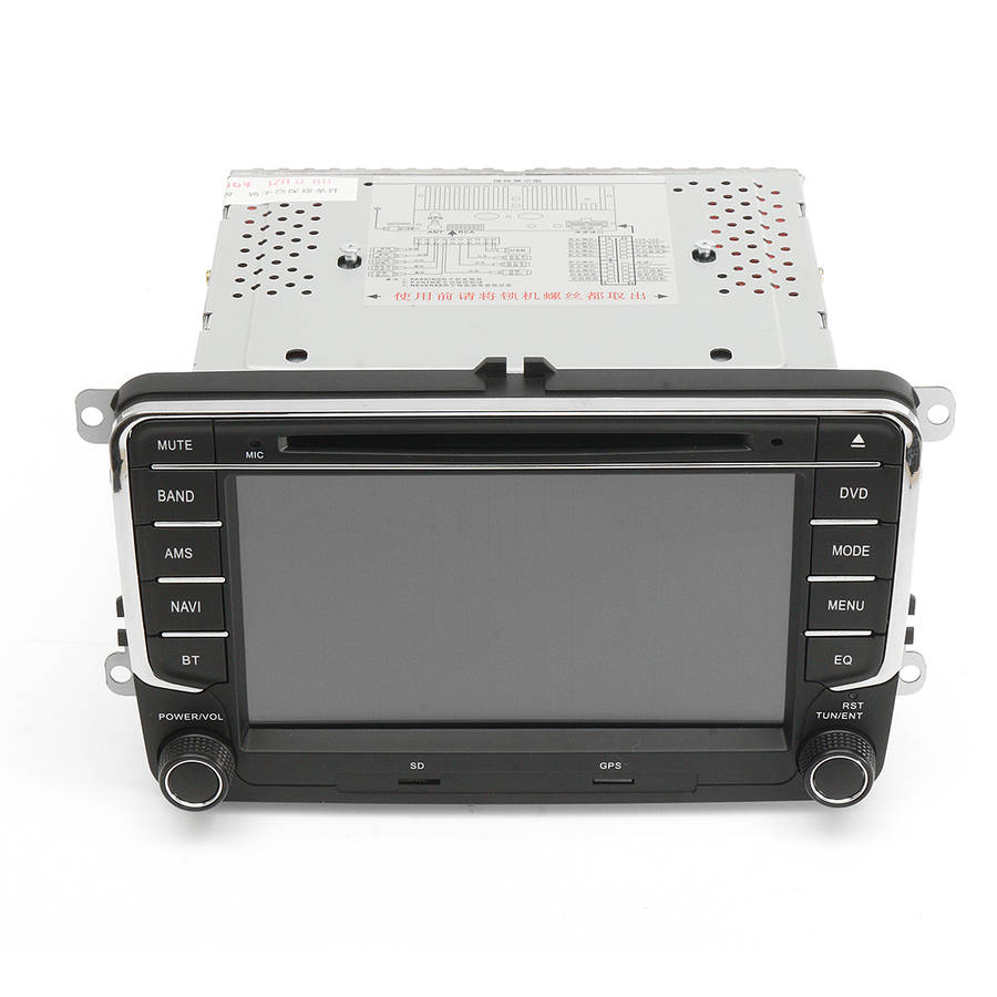 7 Inch 2 Din Car DVD Player Radio GPS Stereo Camera For VW