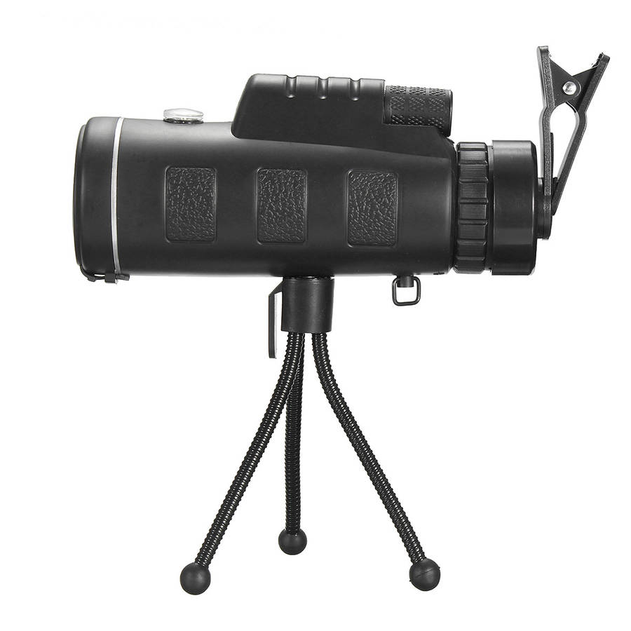 40x60 Waterproof Portable Monocular Telescope High Definition HD Travel with Compass