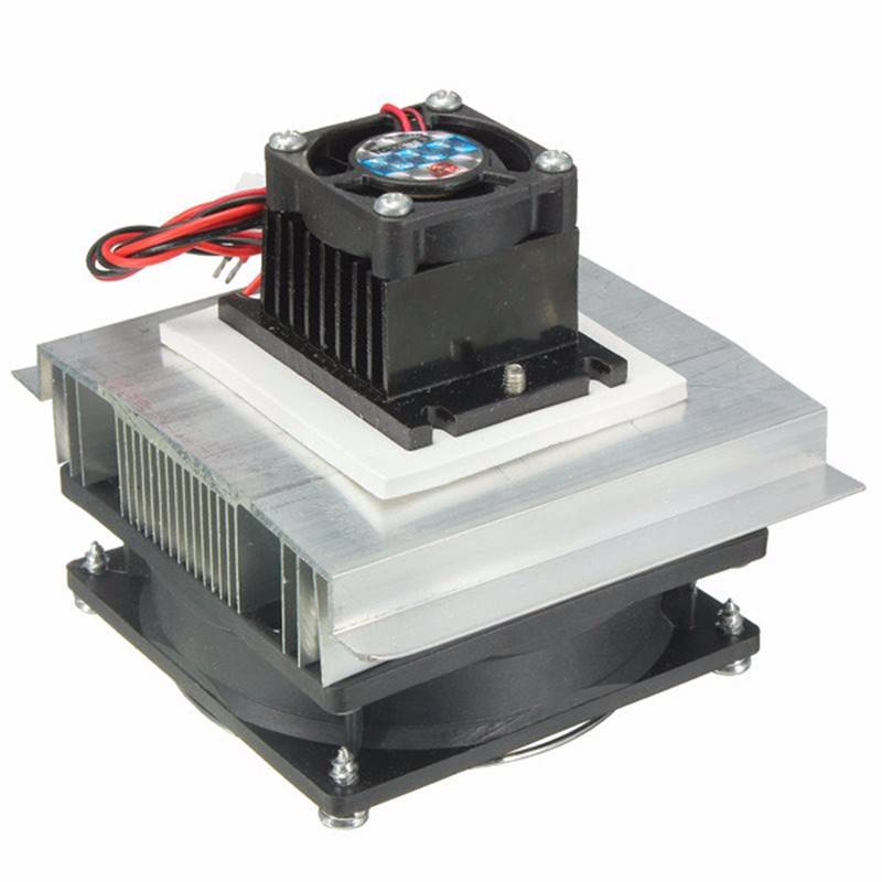 Geekcreit TEC1-12705 Thermoelectric Peltier Refrigeration Cooling System Equipment Kit Cooler Fan -