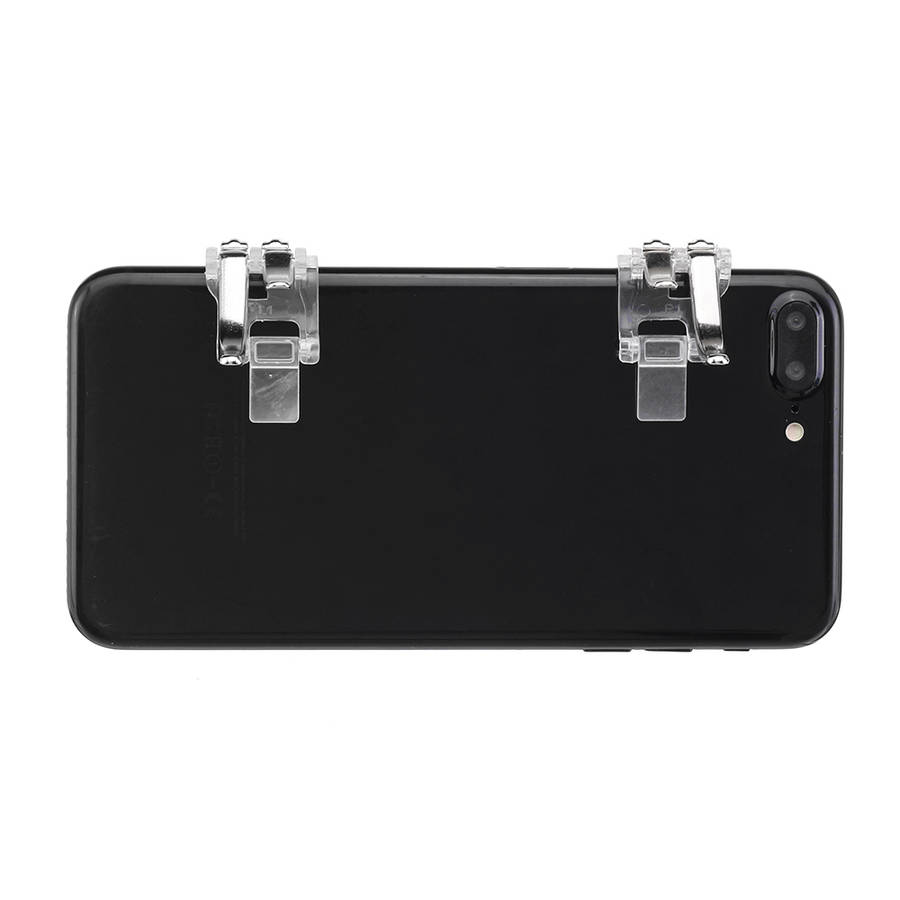 Game Controller Shooter Gaming Six Finger Aiming Fire Trigger Button Handle L1R1 for PUBG Mobile