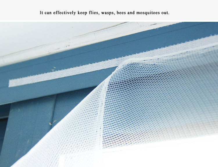 59x59 Inch Anti Mosquito Pest Curtain Net Mesh Screen Curtain Protector