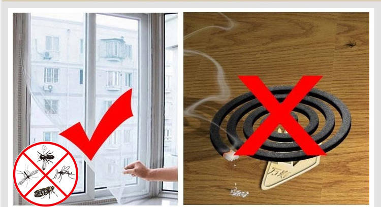 59x59 Inch Anti Mosquito Pest Curtain Net Mesh Screen Curtain Protector