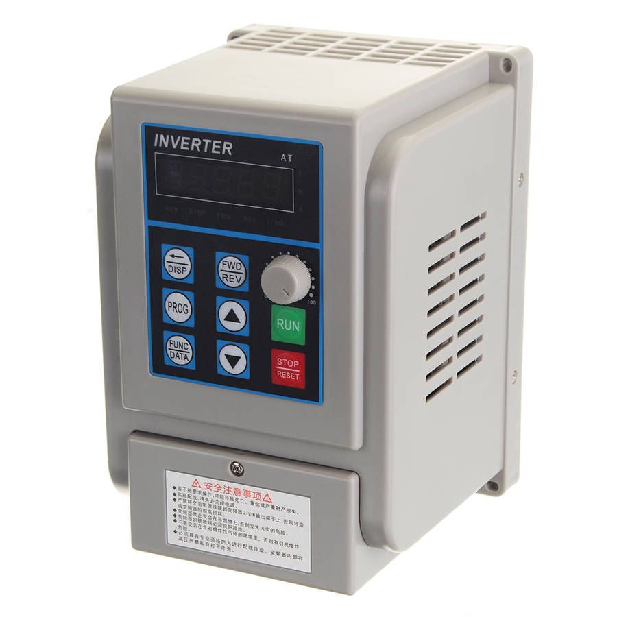 2.2kw 220V Single Phase Input Three Phase Out Inverter Variable Frequency Inverter PWM Control