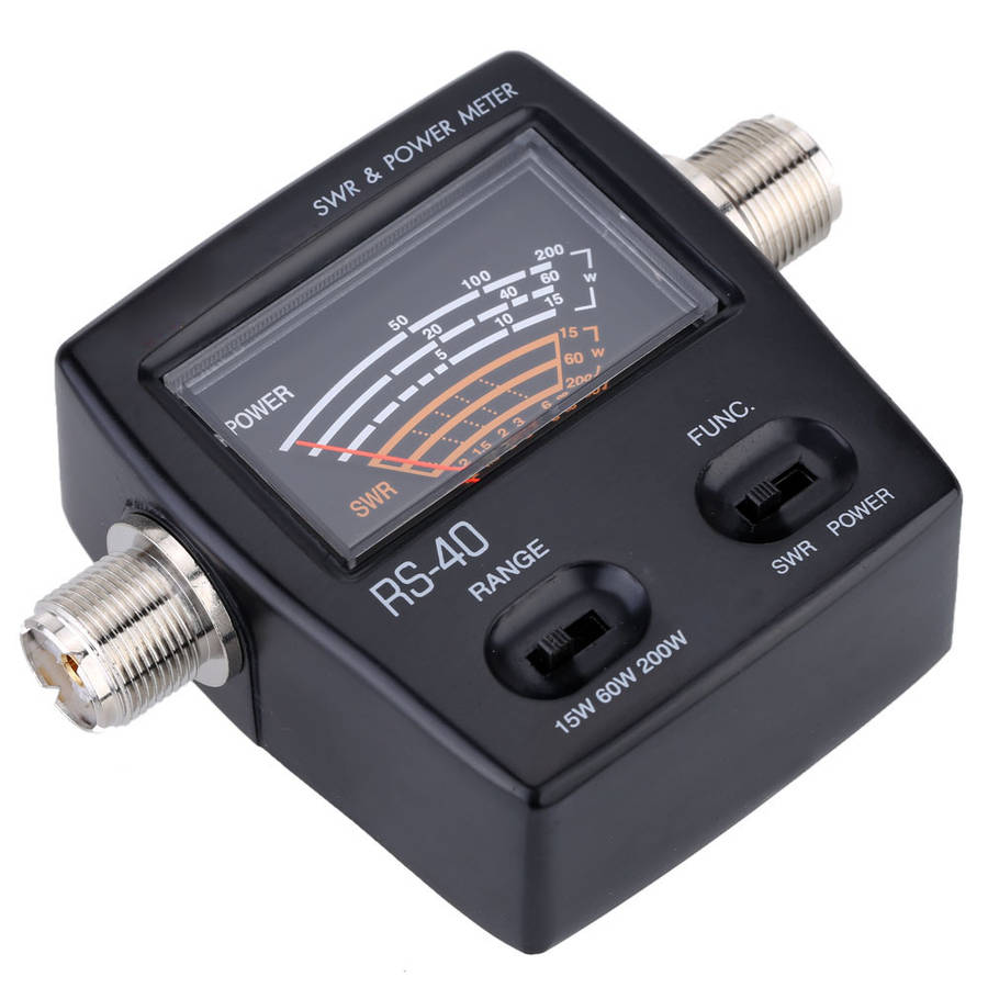 Power Meter SWR Standing Wave Ratio Watt Meter Energy Meters for HAM Mobile