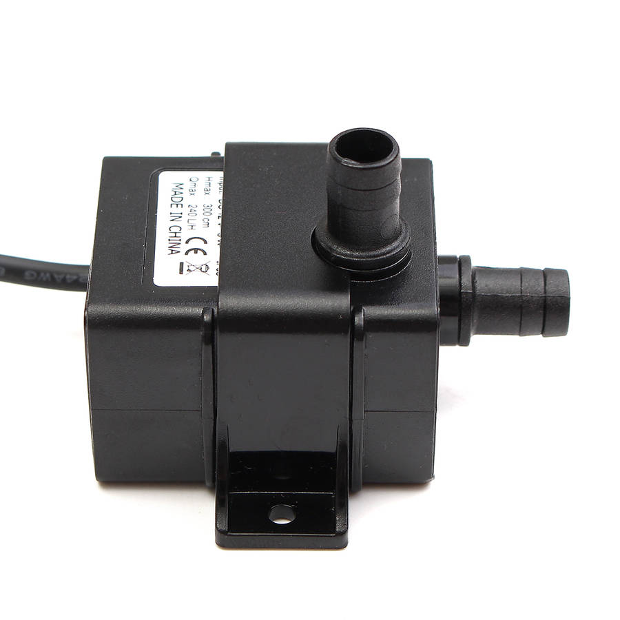 DC12V 4.8W Mini DC Brushless Garden Fountain Pump Hydrological Cycle Submersible Water Pump