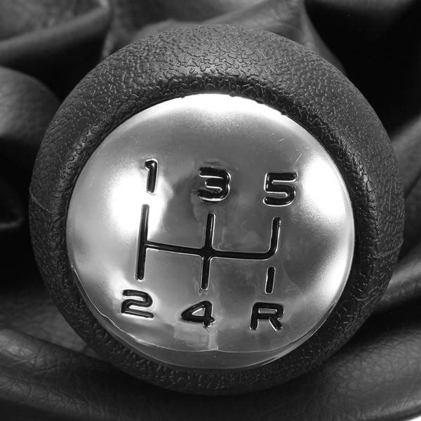 Car Gear Shift Knob 5 Speed With Gaitor Complete Fit For Peugeot 207