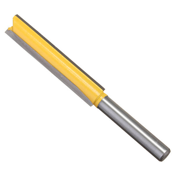 1/4 Inch Shank Extra Long Straight Router Bit Trimming Blade