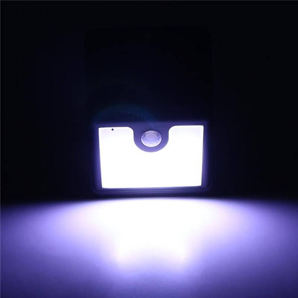 Outdoor Solar Lights 1800LM COB Waterproof Motion Sensor Wall Lamp for Aisle Stair Security