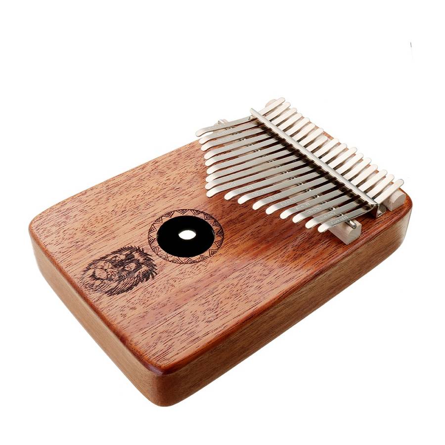 Jonas 17 Keys African Mahogany Wooden Kalimba Thumb Piano Finger Music Instrument