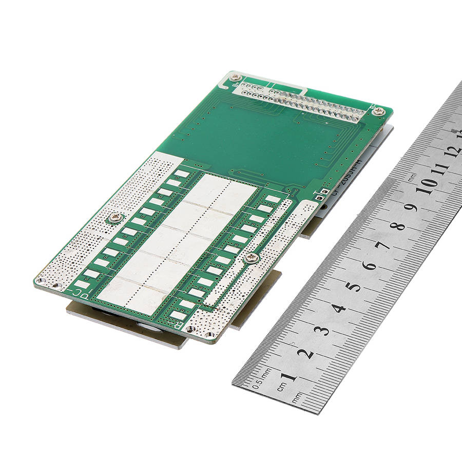 48V 13S 45A Li-ion Lipolymer Battery Protection Board BMS PCB With Balance - 0.07kg