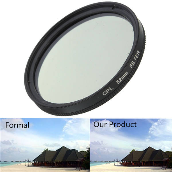 52mm-77mm Digital CPL Circular Polarizer Polarizing Lens Filter CPL Polarizer for Canon