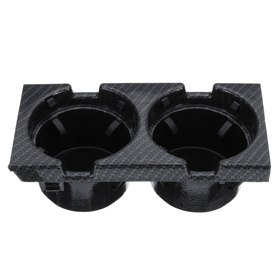 Carbon Fiber Center Console Drink Cup Coin Holder Box for BMW 3 Series E46 99-06