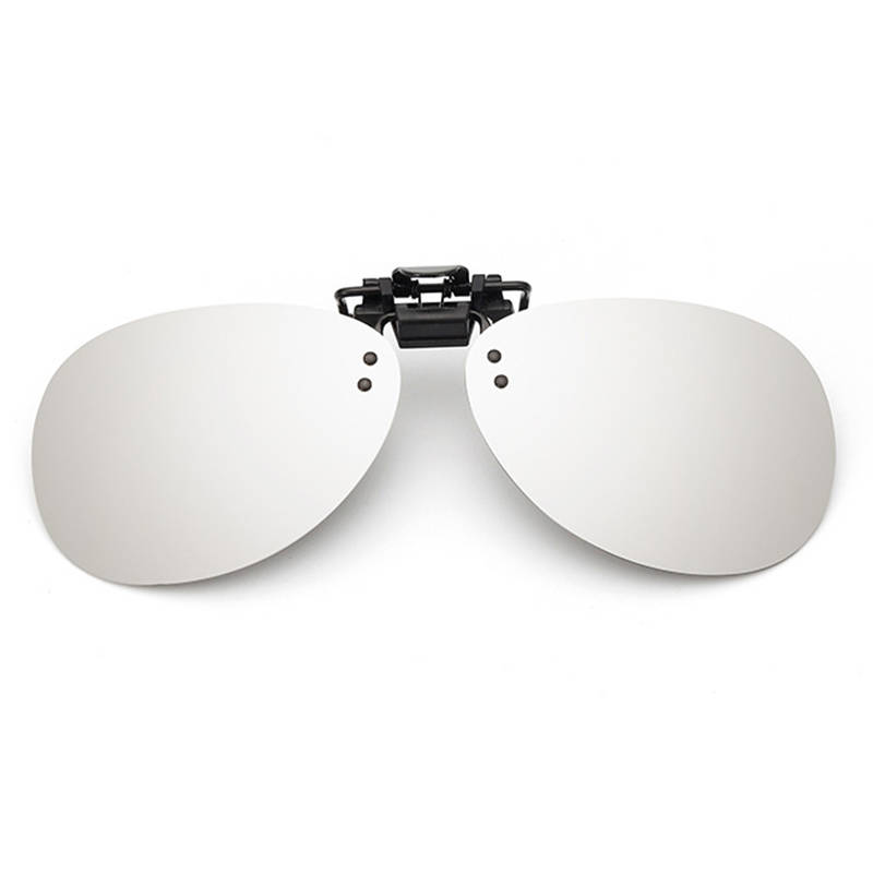 3Pcs Clip-on Night Vision UV400 Polarized Lens Glasses Outdoor Driving Sunglasses