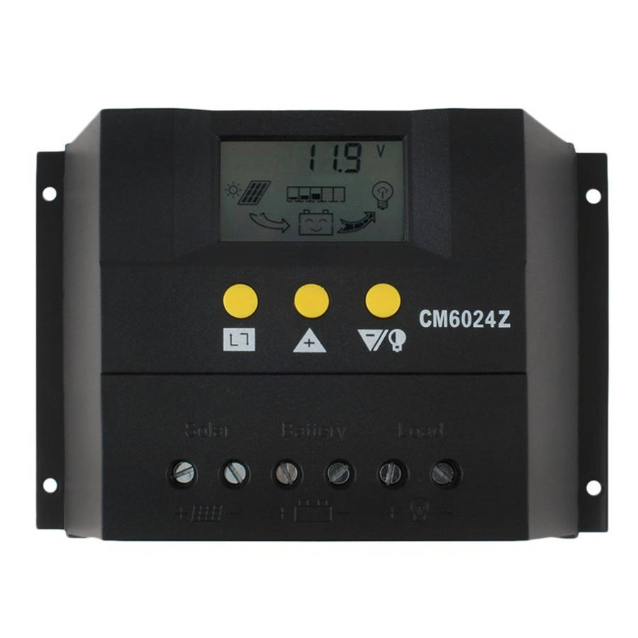 12/24V 80A Solar Charge Controller 960W/1920W Auto PWM Battery Charger Regulator