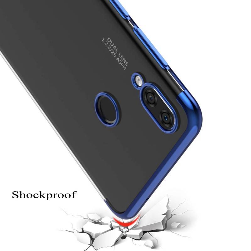 Bakeey Luxury Ultra Thin Color Plating Shock-proof Soft TPU Protective Case For Huawei Honor 8X -