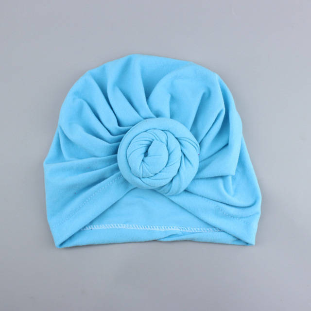 Season Europe And America Baby Products Baby Snail Knotted Headgear Hat India Hat Children Hat