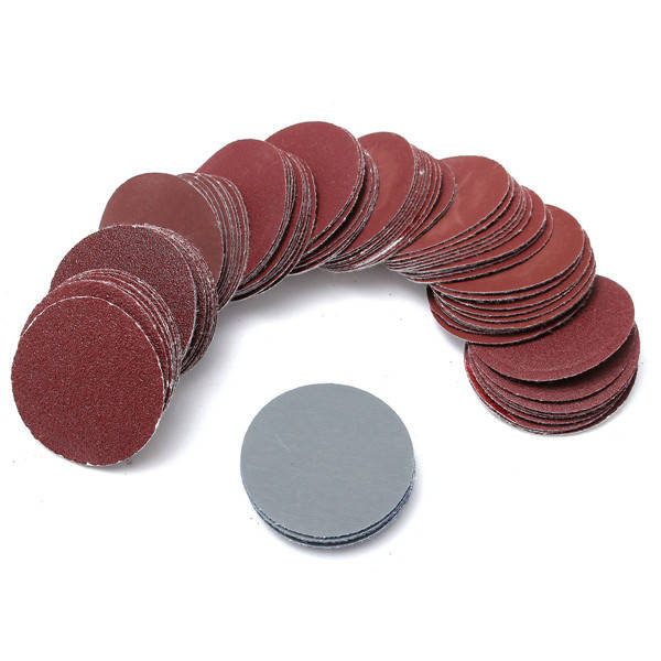 100pcs 2 Inch 50mm Sander Disc 80 to 3000 Grit Sanding Polishing Pad