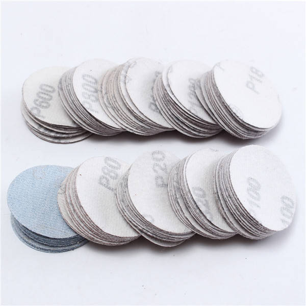 100pcs 2 Inch 50mm Sander Disc 80 to 3000 Grit Sanding Polishing Pad