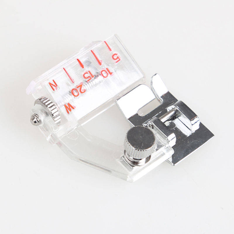 Adjustable Bias Binder Presser Foot Feet Binding Feet Sewing Machine Attachment Accessory