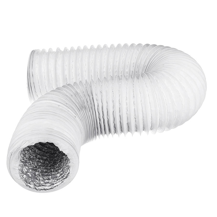 180cm PVC Aluminum Foil Universal Portable Air Conditioner Exhaust Hose 12.5cm Dia