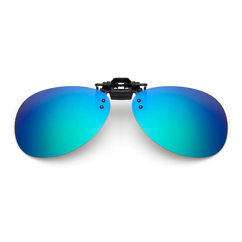 3Pcs Clip-on Night Vision UV400 Polarized Lens Glasses Outdoor Driving Sunglasses