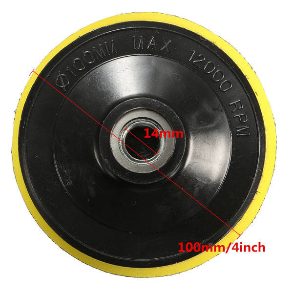 8pcs 4 Inch 50 to 3000 Grit Diamond Polishing Pads for Granite Stone Concrete Marble