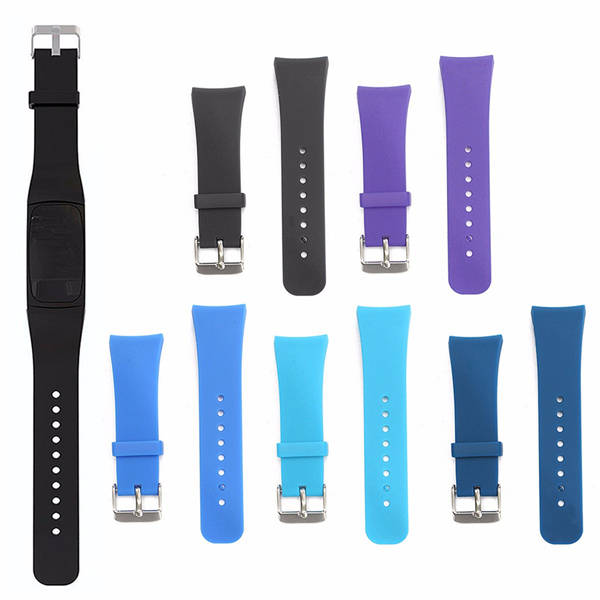 Samsung Gear Fit 2 Silicone Watch Band Replacement Watch Strap for Samsung Gear Fit 2