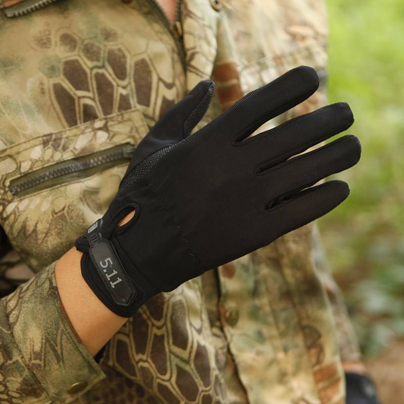 KALOAD 44-2 Tactical Gloves Full Finger Anti-slip Wear Resistant Military Camouflage CS Glove