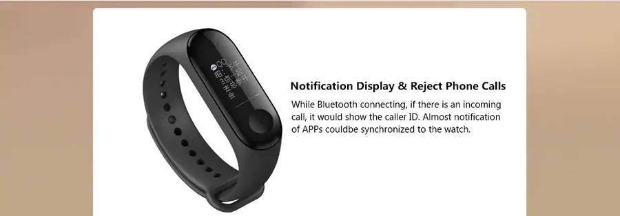 Original Xiaomi Mi band 3 Smart Wristband OLED Display 50M Waterproof Heart Rate Monitor Bracelet -