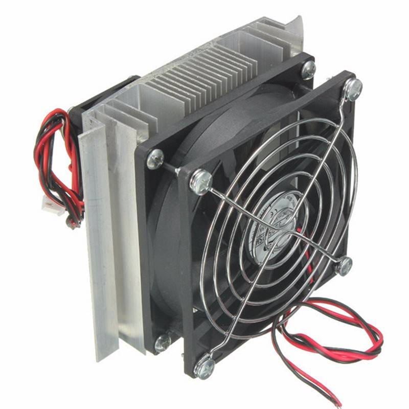 Geekcreit TEC1-12705 Thermoelectric Peltier Refrigeration Cooling System Equipment Kit Cooler Fan -