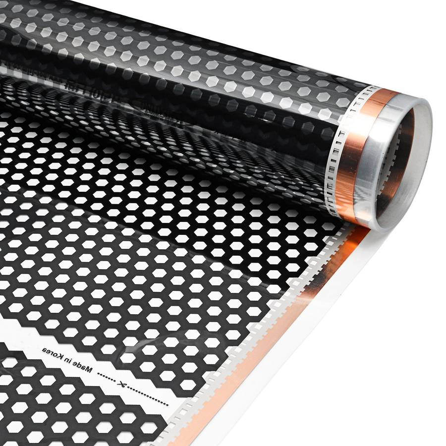 M Floor Heating Film Infrared Underfloor Film Pads Honeycomb Reticulat