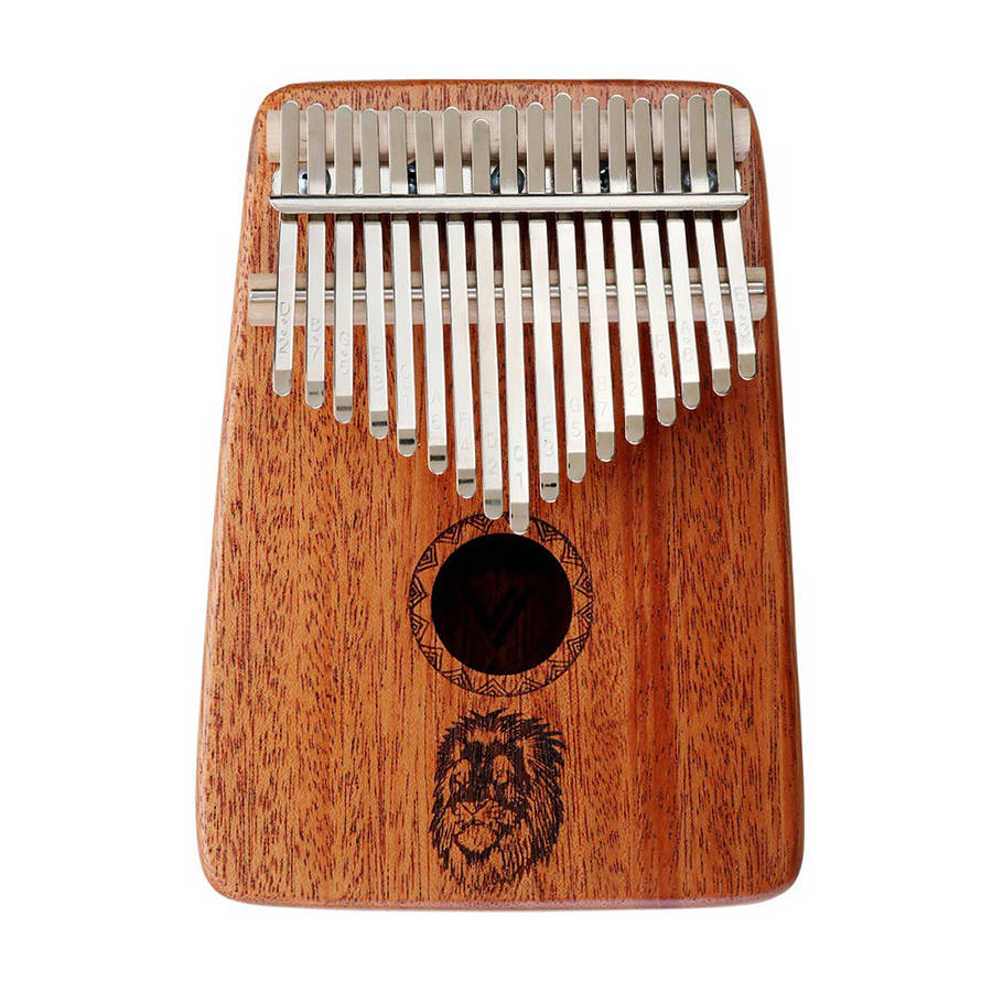 Jonas 17 Keys African Mahogany Wooden Kalimba Thumb Piano Finger Music Instrument