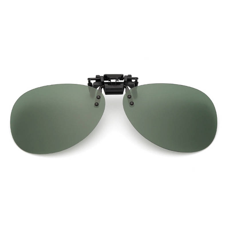 3Pcs Clip-on Night Vision UV400 Polarized Lens Glasses Outdoor Driving Sunglasses